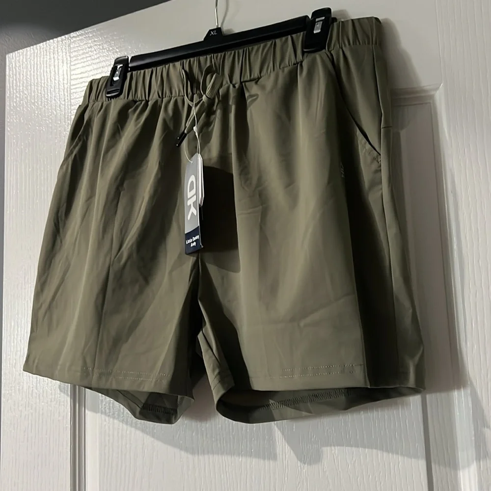 Little Donkey‎ Andy Women's Stretch Quick Dry Shorts Size XL color - sage NET